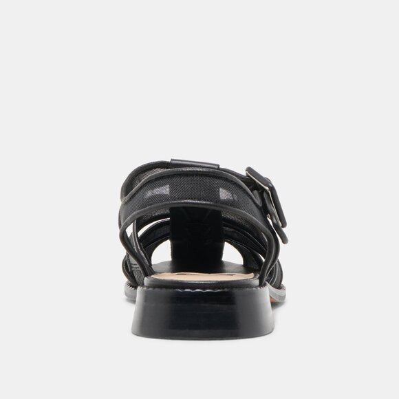 NEW DOLCE VITA Holish Mesh Fisherman Sandals IN onyx for women 1025 3t2 - Picture 10 of 14